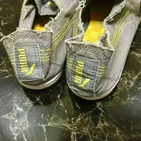 Puma size 9 grey yellow - Picture 2 of 4